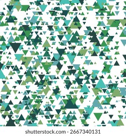 Polygonal rainbow mosaic background. Abstract low poly vector illustration. Triangular pattern in halftone style. Template geometric business design with triangle for poster, banner, card, flyer.