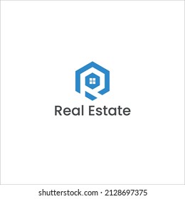 Polygonal Real Estate Logo Concept