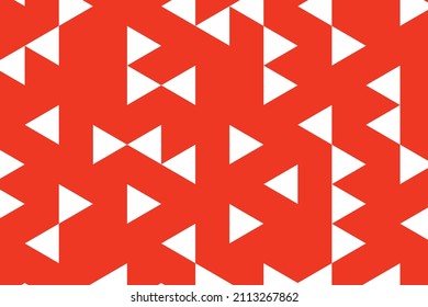 Fondo de mosaico rojo poligonal. Resumen de la ilustración vectorial de polos bajos. Patrón triangular, espacio de copia. Diseño de negocio geométrico de plantilla con triángulo para afiche, banner, tarjeta, volante.