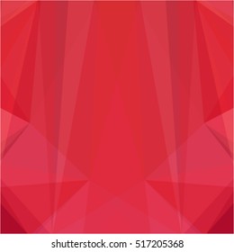 polygonal red vector illustration of triangles. Creative background with geometric design in the style of origami