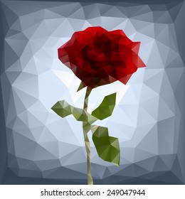 polygonal rose