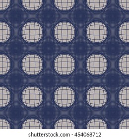 Polygonal Seamless abstract geometric  background pattern in vector.