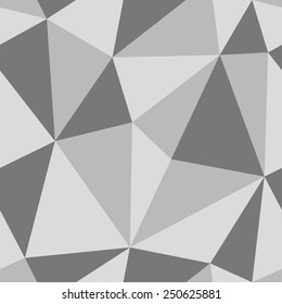 Polygonal seamless pattern. Vector background.