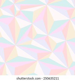 Polygonal seamless pattern. Vector background.