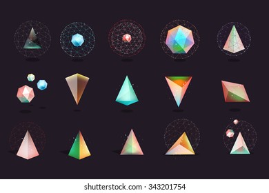 polygonal shape vector