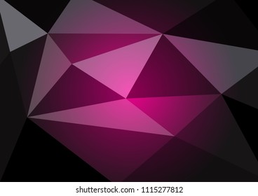 Polygonal shapes abstract background. Vector crystal design for backdrop.