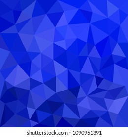 Polygonal space for your design for your amazing concept. Space for headline or product. Low Poly. Mesh of triangles. Blue texture.
