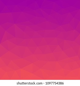 Polygonal space for your design. Space for headline or product. Low Poly. Mesh of triangles. Green texture.
