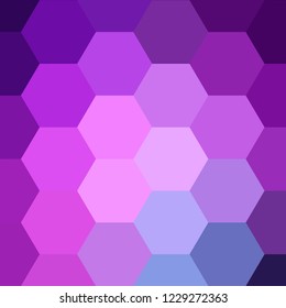 Polygonal style. colorful hexagons. vector abstract illustration. eps 10