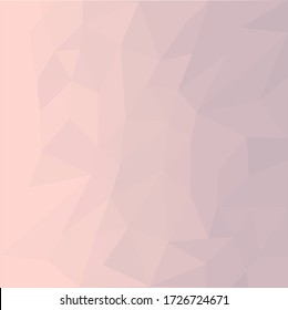 Polygonal Sunset Sky Light Pink Gray Gradation Background Pattern Vector Design