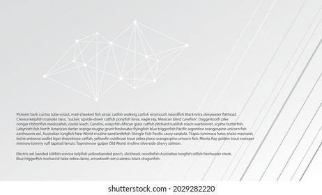 Polygonal symbol. Vector triangle icon with striped background and text. Elements for business, web design, presentation, data report, media, news, blog, page, template, sample