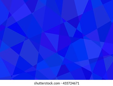 polygonal texture blue