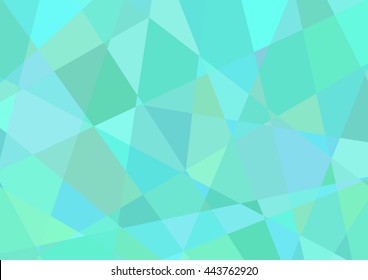 polygonal texture light blue
