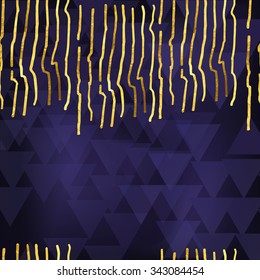 Polygonal vector background. Abstract futuristic background.