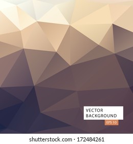 Polygonal Vector Background in EPS 10