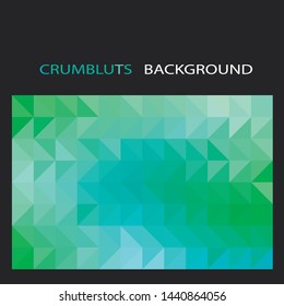 Polygonal Vector Background. Modern Wallpaper. Easy to change background. Modern and trendy colors. Geometric background. New Eco Trend colours. Colors of ecology and nature. Shades of green