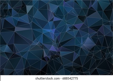 Polygonal Vector. Background of triangles.Template for Cover, Banners, Poster, Postcards, Holiday, Business. Polygonal Vector of Triangles. 