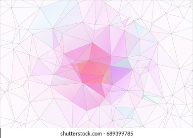 Polygonal Vector. Background of triangles.Template for Cover, Banners, Poster, Postcards, Holiday, Business. Polygonal Vector of Triangles. 