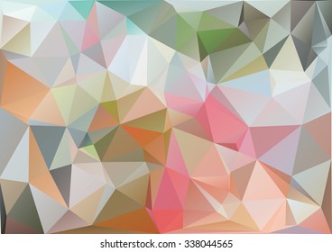 Polygonal vector background for your design. 