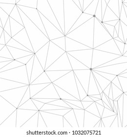 Polygonal vector seamless pattern simple abstract geometric texture for bright background
