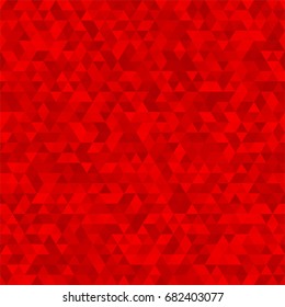 Polygonal vector triangular shining background. Modern geometrical abstract seamless pattern.