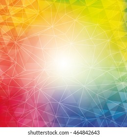 polygonal wallpaper geometric shape icon. Colorfull and background illustration. Vector graphic