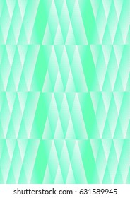 Polygonal white and green background with fine texture