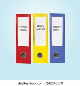 Polygonal writing folders for papers