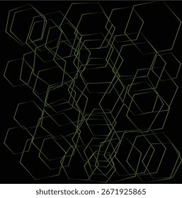 polygonales Design auf schwarzem Hintergrund für Ihr Unternehmen und Ihre Website