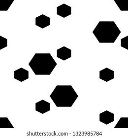Polygons background. Geometrical shapes backdrop. Figures motif. Hexahedrons wallpaper.Hexagons ornament. Digital paper, web designing, textile print. Seamles pattern.