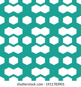 Polygons background. Seamless pattern. Hexagons, figures ornament. Hexahedrons, shapes wallpaper. Geometrical backdrop. Digital paper, web designing, textile print.