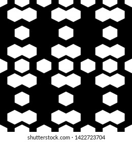 Polygons background.Geometrical backdrop. Hexagons, figures ornament. Seamless pattern. Hexahedrons, shapes wallpaper. Digital paper, web designing, textile print.