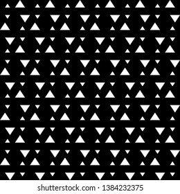Polygons motif. Seamless vector. Triangles ornament. Geometrical backdrop. Triangular shapes pattern. Geometric figures background. Digital paper, textile print, web design, abstract wallpaper