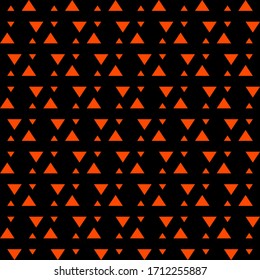 Polygons motif. Seamless vector. Triangles ornament. Geometrical backdrop. Triangular shapes pattern. Geometric figures background. Digital paper, textile print, web design, abstract wallpaper