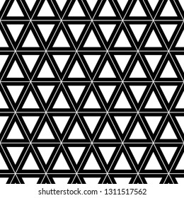 Polygons motif. Triangles ornament.Geometric backdrop.Seamless pattern. Figures background. Digital paper, textile print, web design, abstract.Triangular shapes wallpaper. Vector