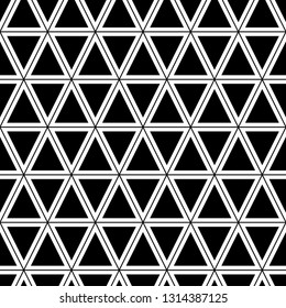 Polygons motif.Geometric backdrop. Figures background.Triangles ornament. Triangular shapes wallpaper.Digital paper, textile print, web design, abstract.Vector.Seamless pattern.