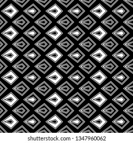 Polygons motif.Linear backdrop. Figures background.Kites, rhombuses ornament. Digital paper, textile print, web designing, abstract. Ethnic wallpaper.Seamless pattern. Vector.