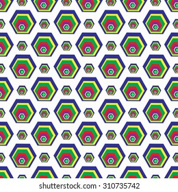 polygons on a white background seamless pattern wallpaper