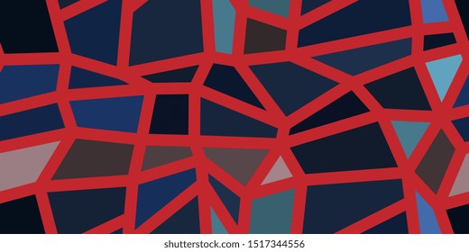 Polygons. Seamless background from polygons. Retro style. Modern design. Background of quadrangles. Seamless texture. Vector illustration. EPS-10