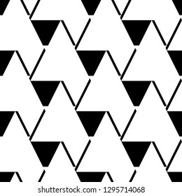 Polygons, strokes pattern. Geometrical figures, diagonal lines wallpaper. Simple shapes backdrop. Geometric background. Digital paper, abstract. Seamless ornament. Vector.