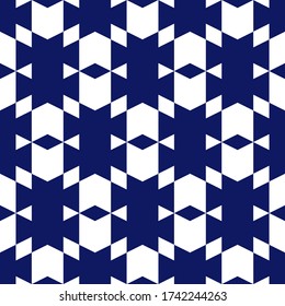 Polygons wallpaper. Geometrical backdrop. Seamless pattern.Ethnic motif. Rhombuses, triangles, figures ornament. Abstract background. Digital paper, textile print, web design. Vector.