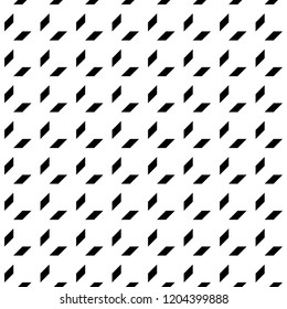 Polygons wallpaper. Parallelograms backdrop. Geometric ornament. Quadrangles background. Grid motif. Digital paper, textile print, web designing, abstract. Seamless surface pattern design. Vector art.