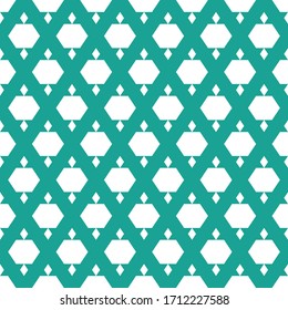 Polygons wallpaper. Seamless pattern. Rhombuses, hexagons ornament. Diamonds, gems backdrop. Ethnic motif. Geometric background. Digital paper, textile print, web design, abstract. Vector