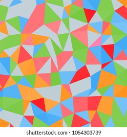 Polygon-style square background