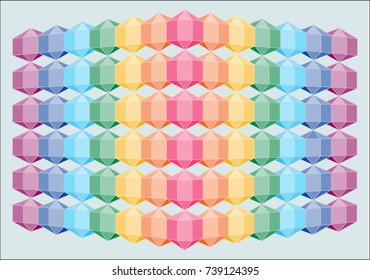 POLYHEDRON 
Pattern of a colored background  image
