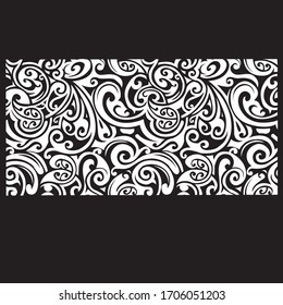 Polynesian ethnic pattern. Can be used as tattoo or ornament