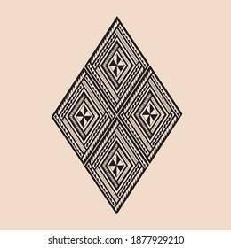 Polynesian ornaments tattoo desing vector