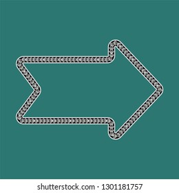 Polynesian Style Ornament . Tongan pattern. Vector illustration