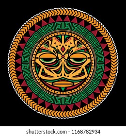 polynesian tattoo design, vector EPS 10