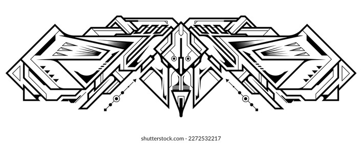 Polynesian tattoo pattern maori, samoa ornament border, ethic tribal template vector.